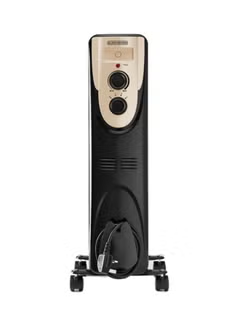Oil Radiator Heater With 3 Heat Setting 7 Fin 1500.0 W OR070D-B5 / OR070D-B9 Black