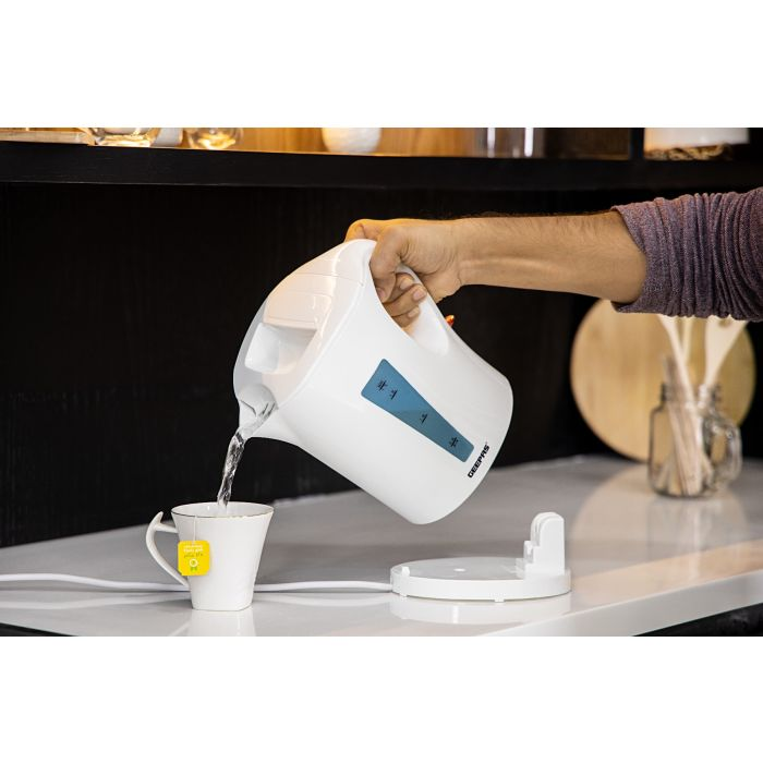 Geepas GK38029UK 1.7L Cordless Electric Kettle - Fast Boil & Auto Shut Off With Boil Dry Protection | Ideal For Hot Water, Tea & Coffee Maker | 2 Year Warranty