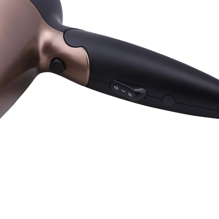 Geepas GH8642 1600W Mini Hair Dryer With Foldable Handle - 2-Speed & 2 Temperature Settings | Cool Shot Function |Ideal For All Types Of Hairs | 2 Years Warranty