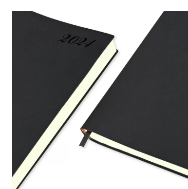 FIS Flexible Diary 2024 (English) A5, Black - FSDI131E24BK