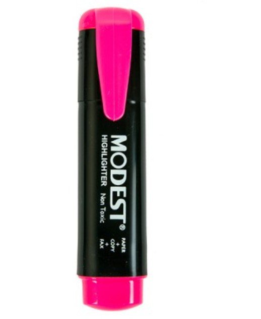 Modest Highlighter MS 810 Pink - (Pack of 10)