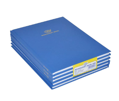 FIS 5-Piece Manuscript Notebook Set, 8mm Single Ruled, 10 x 8 Inch Size, (5x96 Sheets) - FSMN10X82Q