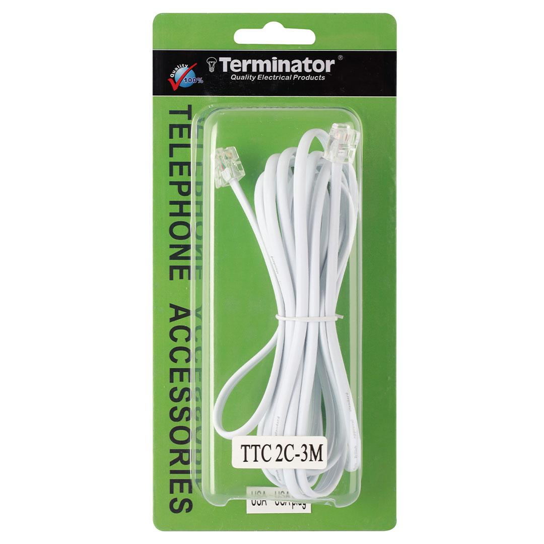 PhoneCord 2C USA/USA 3M