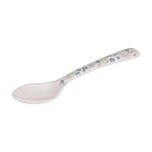 Royalford Melamineware 75" Dessert Spoon Floral - Melamine - White