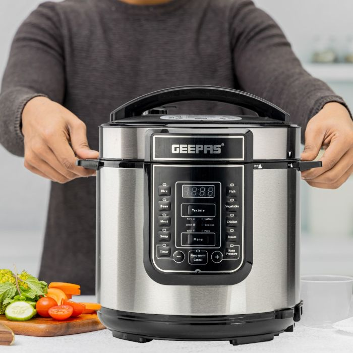 Multi Cooker With LED Disply - 3L