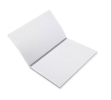 FIS Pack Of 5 Spiral Soft Cover Notebook, 96 Sheets A4 Panda Design 2 -FSNBSSCA496-PAN2