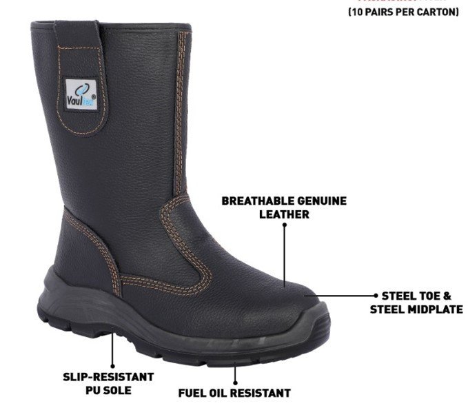 Vaultex ARY Safety Rigger Boots -(EN ISO Standard)