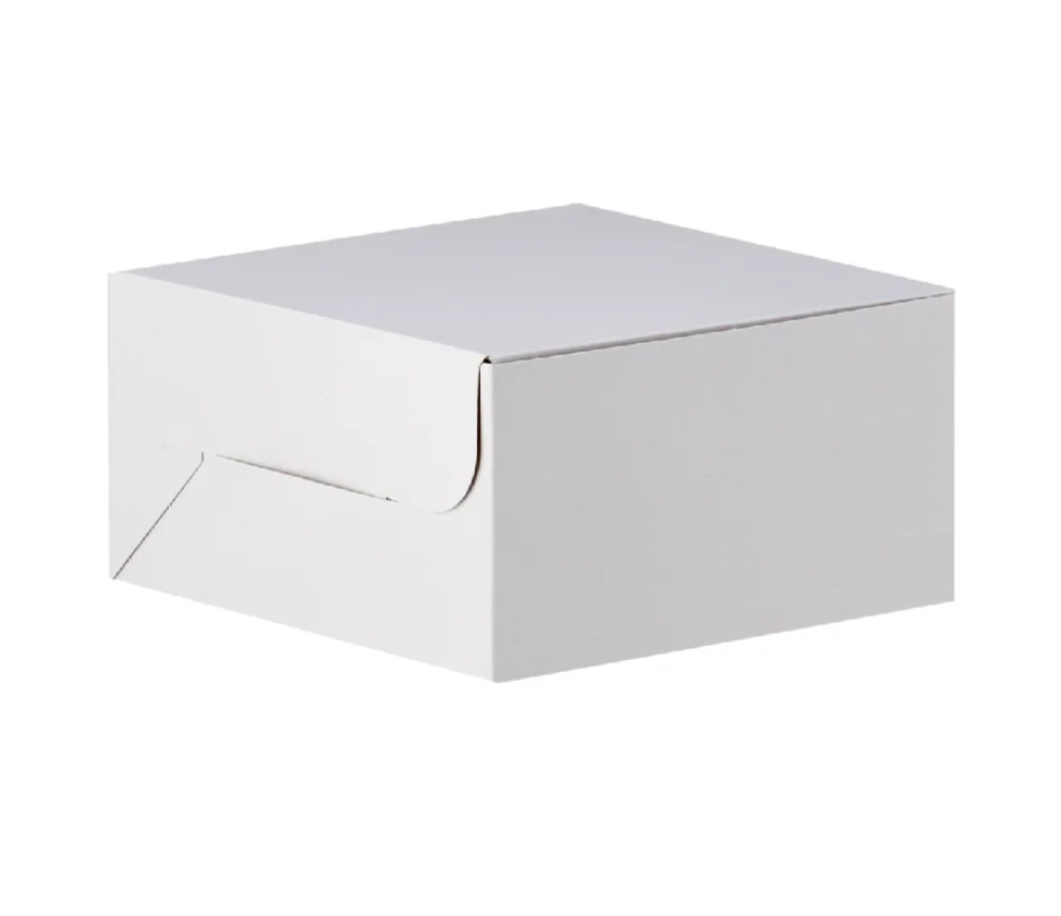 White Cake Box