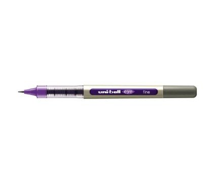 Uniball UB-157 Eye Fine Rollerball Pen -0.7mm Purple (Pack of 12)