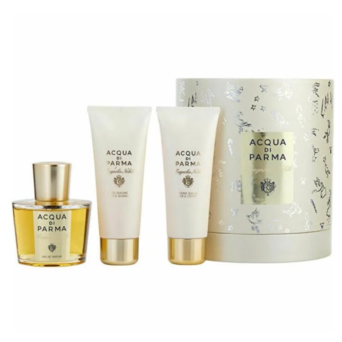 ACQUA DI PARMA MAGNOLIA NOBILE (W) SET EDP 100ML + BC 75G + BG 75ML