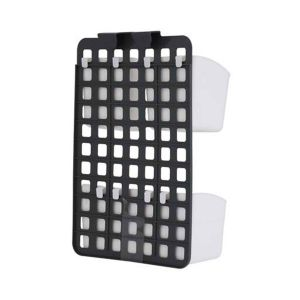 Royalford 3 In 1 Adjustable Organizer Basket - Plastic - Multicolor