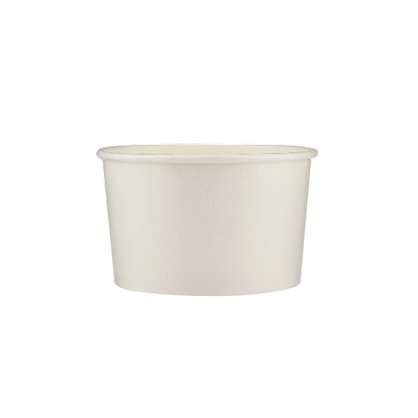 Paper Soup Bowl White