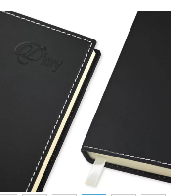 FIS A5 Diary 2024 (English) Black - FSDI17E24BK