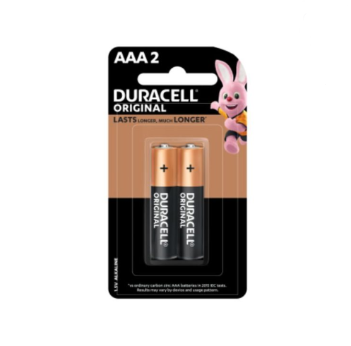 Duracell Original 1.5V AAA Alkaline Battery - 2pcs