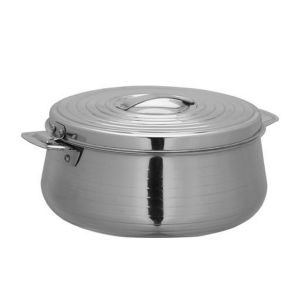 Royalford Hilux Double Wall Hot Pot - Stainless Steel - Silver
