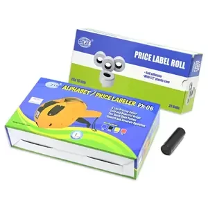 FIS Label Machine 06BK with FSPX2616+INK ROLL FSIK25MM (SET) - FSSQPX06BK