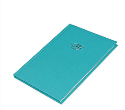 Pack of 5 Pieces 2 Quire Hard Cover Single Ruled Notebook, Size A5 Green