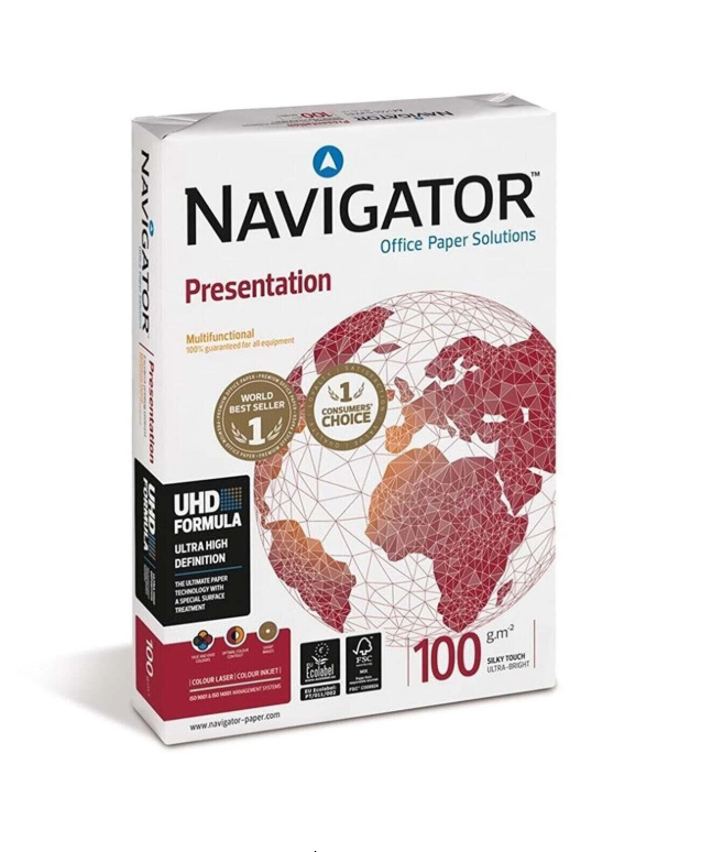 Navigator Presentation Paper 100gsm 500 Sheets Ream A4 White