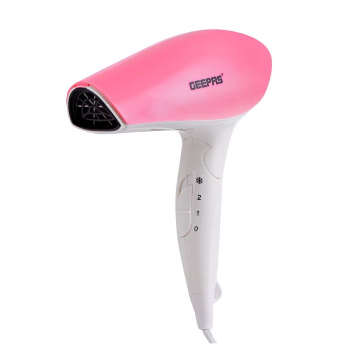 Mini Hair Dryer - Professional Conditioning Hair Dryer For Frizz Free Styling - 2-Speed & Cool Shot Function - 1200W - Powerful | Ideal For Long & Short Hairs | 2-Years Warranty