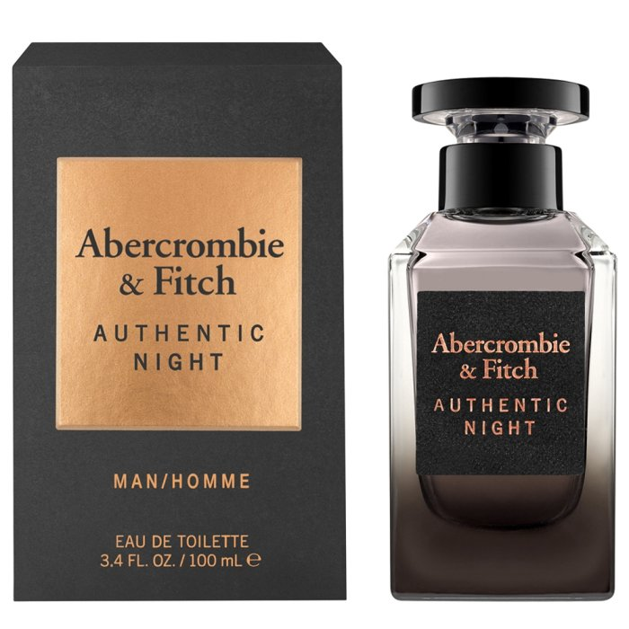 ABERCROMBIE & FITCH AUTHENTIC NIGHT (M) EDT 100ML