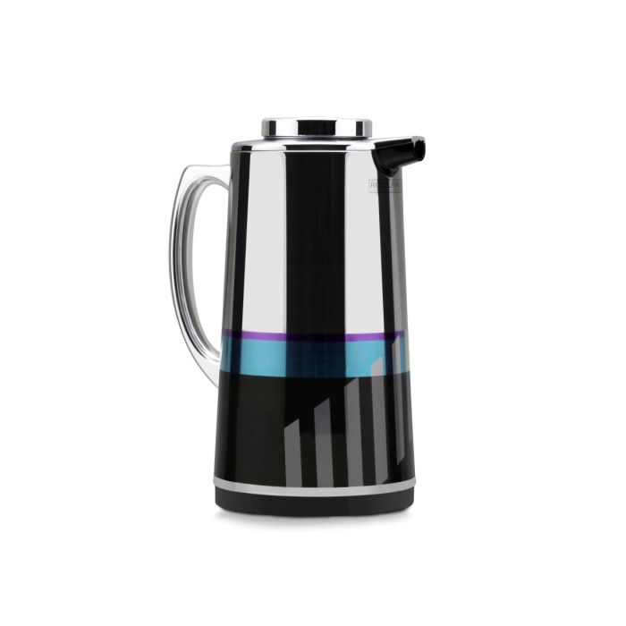 Royalford RF7946 1.0L Silver Vacuum Flask - Stainless Steel Keeping Hot/Cold Long Hour Heat/Cold Retention, Multi-Walled, Hot Water, Tea, Beverage | Ideal For Social Occasion & Outings