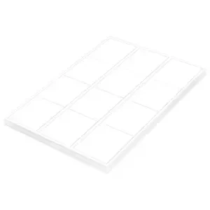 FIS Multipurpose Laser Labels, Colour White, (12 Stickers x 100 Sheet) A4 Size, E.U. Origin Material - FSLA12-2-100