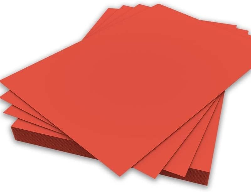 Sinar Spectra Colored Copy Paper 500 sheets/Ream A4 80gsm, Red