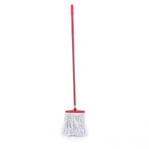 Royalford Mop Head With Iron Pole - Red