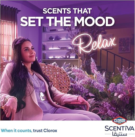 Clorox Scentiva Disinfectant Floor Cleaner 3L, Tuscan Lavender, Kills 99.9% of Viruses and Bacteria, Bleach Free