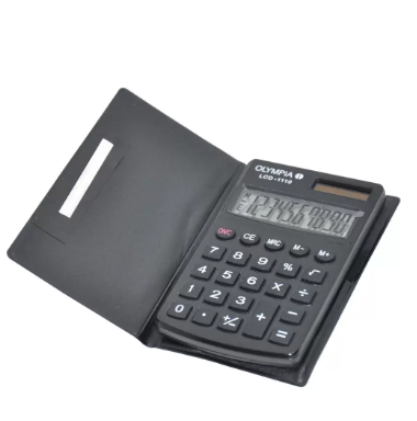 Olympia Pocket Calculator 10 Digits Black Color - OLCA941901001