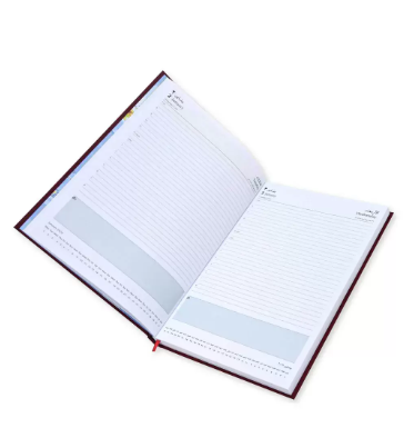 FIS Diary 2024 (Arabic/English) Maroon, A4 - FSDI42AEN24MR