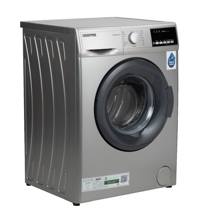 8kg 1000RPM Fully Automatic Front Load Washing Machine GWMF8021STV Geepas