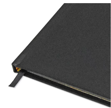 FIS Golden Executive Diary 2024 English/French (1-Week at a glance) Black - FSDI32EG24BK