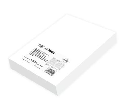 FIS A5 Diary 2023 (English) Maroon - FSDI19E23MR