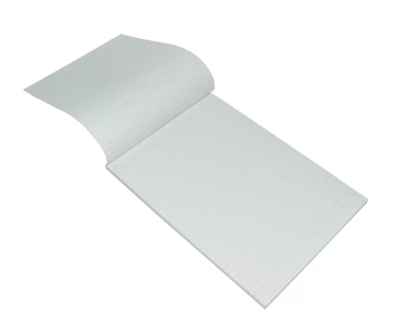 10-Piece FIS Burj Khalifa Writing Pads, Single Ruled, 70 gsm, A4 Size (80 Sheets x 10 Pcs) - FSPDEA480BUK