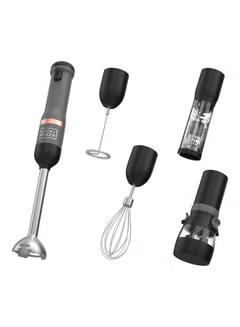Kitchen Hand Blender, With Measuring Cup 700 ml 7.2 W, BCKM1016KSB-GB, Black/Silver