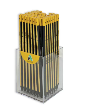 Adel Black School Pencil 2B, Dipped - ALPE2062140000