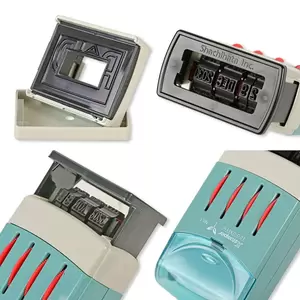 Artline X-Stamper MULaTIDATER "PAID & DATE" Eco Green No stamp pad needed - ARSMEHJ-4PU