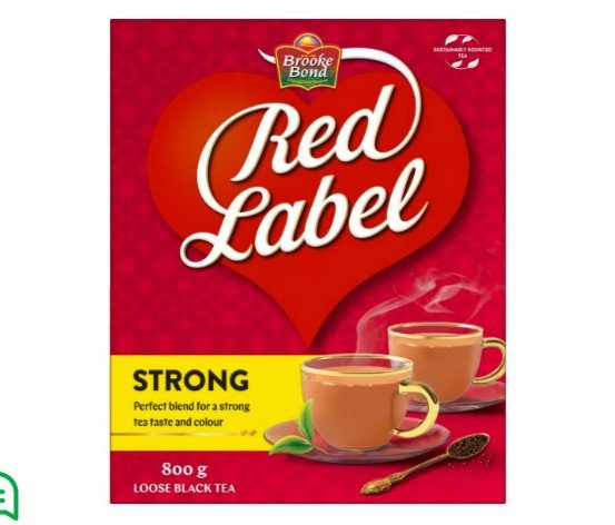 Brooke Bond Red Label Black Loose Tea 800g