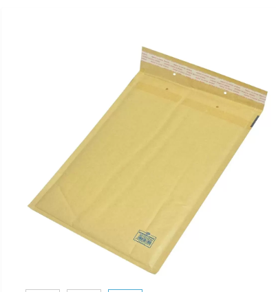 FIS Brown Bubble Envelopes, Peel and Seal, Pack 12 Pieces, 240x340 mm Size - FSAE240340N
