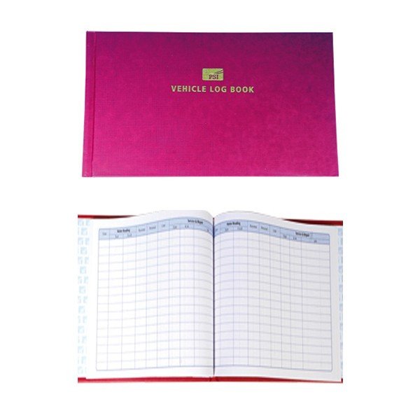 PSI Vehicle Log Book 96 Sheets 210 x 130mm
