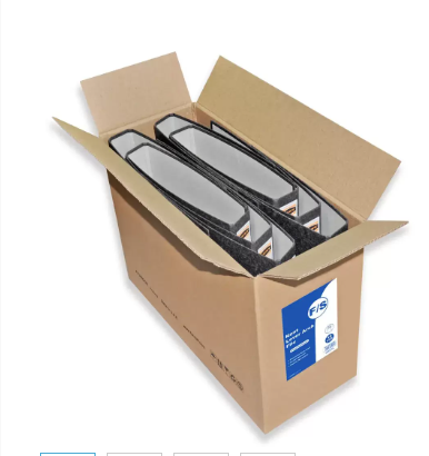 Pack of 10 Pieces KENT Lever Arch File 4 cm Spine, F/S Size, Origin:Made in U.A.E. - KTBF4FIX10