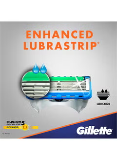 Fusion ,Proglide Power Razor Blades, 4 Count