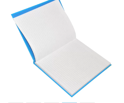 LIGHT Pack of 5 Design Hard Cover Note Book 100 Sheets. Size 10X8 Inches (25.4 X 20.32 cm) - LINB1081001304