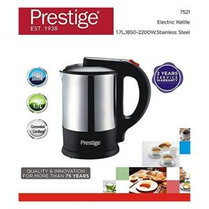 Prestige Electric Kettle - Stainless Steel - Multicolor