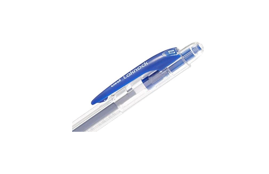 Uni-Ball SN-100(7)Laknock Retractable Ballpen  0.7mm Blue (Pack of 12 pcs)