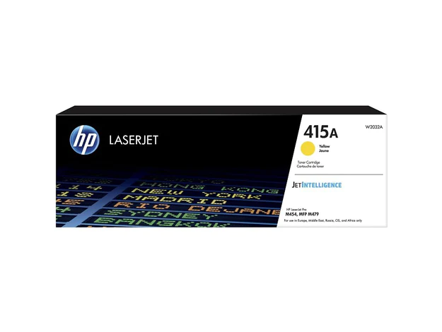 HP 415A Yellow Original LaserJet Toner Cartridge (W2032A)