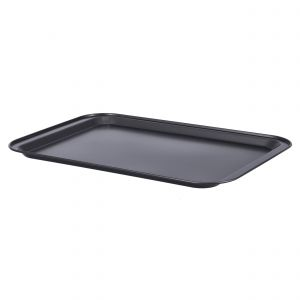 Royalford 3Pcs Non Stick Bakeware Set - Aluminium - Black