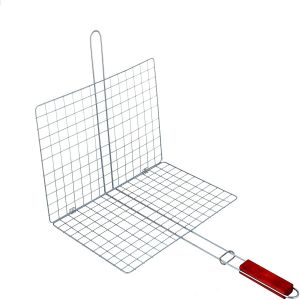 Royalford Barbeque Grill Chromium Plated Iron - Iron - Silver - RF10377