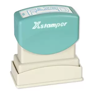 Artline X-Stamper "FAXED" for Office Business Supplies, Ink Blue - ARXTCXB1350-1PC
